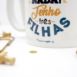 Caneca Não Tenho Medo