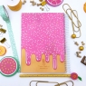 Caderno Gelado Rosa A5