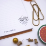 Caderno Fruta Amarela A5