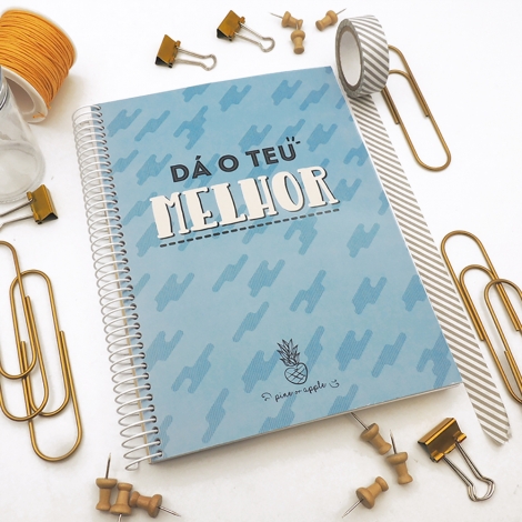 Caderno Dá o Teu Melhor A5