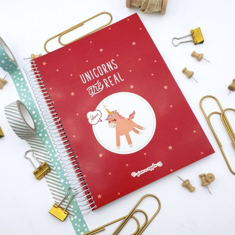 Caderno Unicórnio