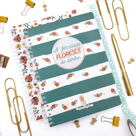 Caderno Flowers