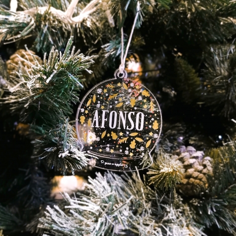 Bola Natal Acrílico