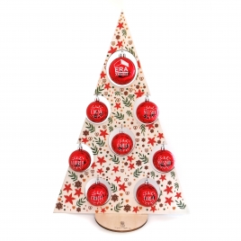 Árvore de Natal c/ bolas personalizadas