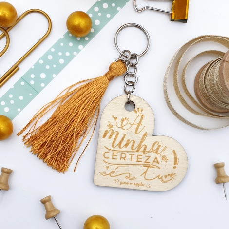 Porta-chaves Dia dos Namorados