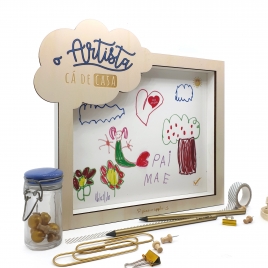 Moldura os Artistas cá de casa