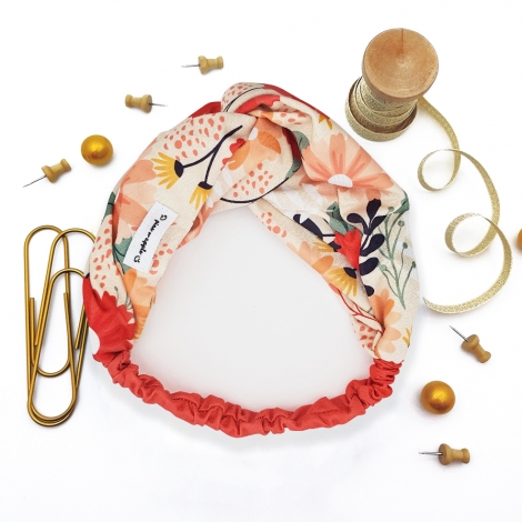 Lenço p/cabelo FLORES