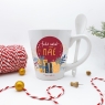 Caneca Feliz Natal c/colher