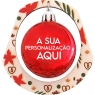 Árvore de Natal c/ bolas personalizadas