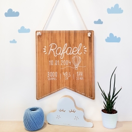 Placa Nascimento Madeira