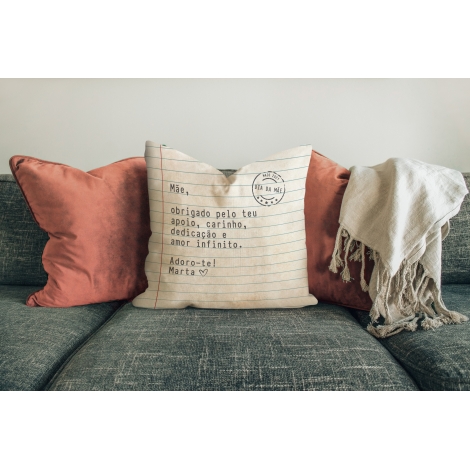 Almofada Carta Mãe