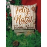 Almofada Feliz Natal Família